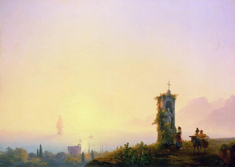 海辺の礼拝堂 - イヴァン・アイヴァゾフスキー

Source:
Chapelle au bord de la mer - Ivan Aïvazovski