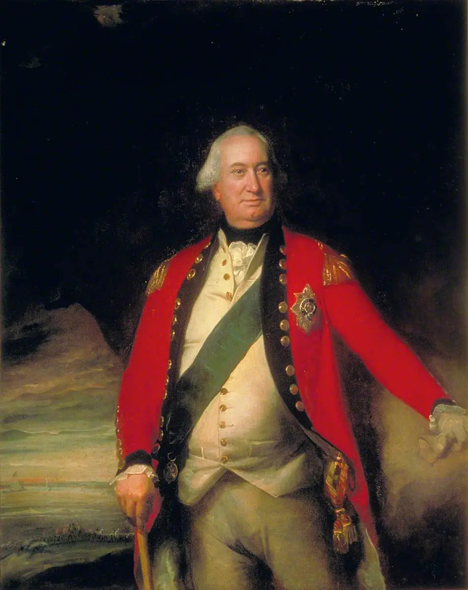 Charles Cornwallis (1738–1805), 2e comte et 1er marquis Cornwallis, commandant militaire et gouverneur colonial - John Singleton Copley image 1 copie de tableau peinte à la main
