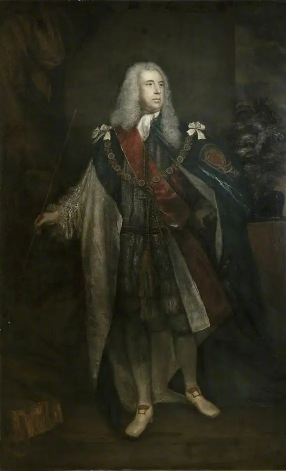 Charles Fitzroy, 2e duc de Grafton - Joshua Reynolds image 1 copie de tableau peinte à la main