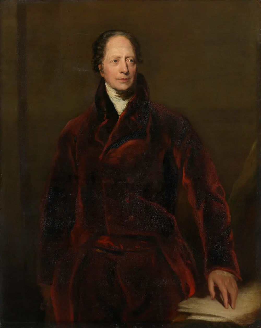 Charles Guillaume, baron de Humboldt (1767-1835) - Thomas Lawrence image 1 copie de tableau peinte à la main