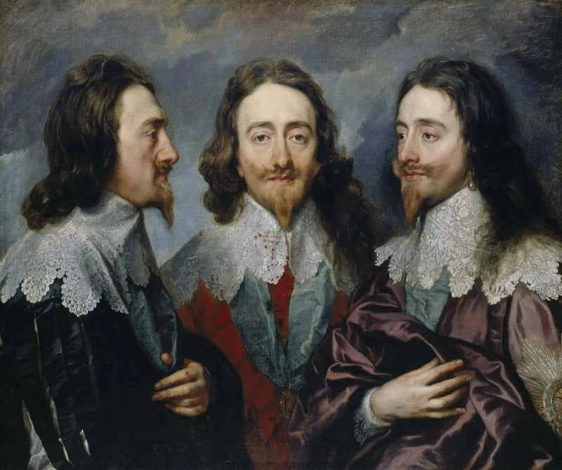 シャルル1世（3つのポジションで） - アントワーヌ・ヴァン・ダイク

Source:
Charles Ier (en trois positions) - Antoine van Dyck