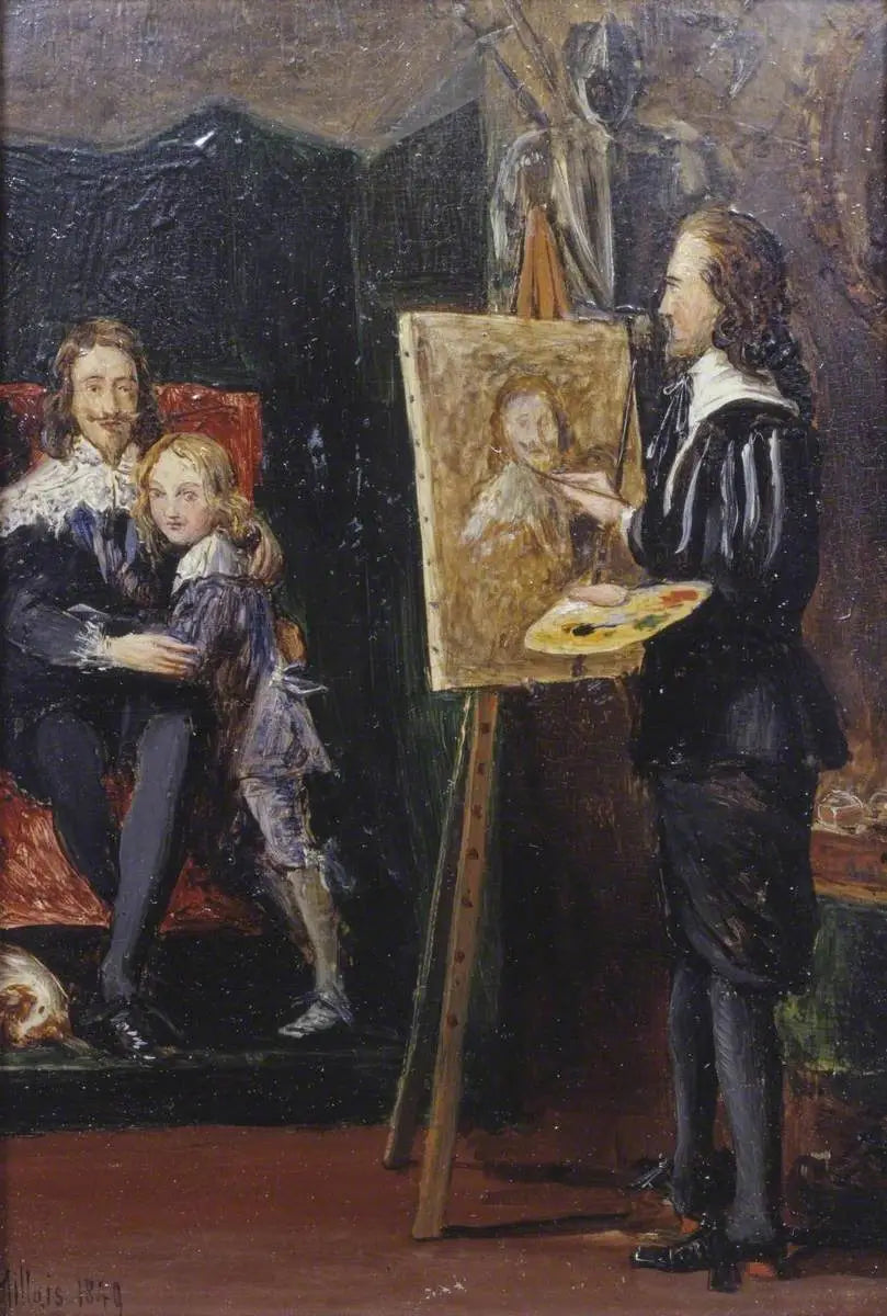 ヴァン・ダイクの工房でのチャールズ1世とその息子 - ジョン・エヴァレット・ミレイ

Source:
Charles Ier et son fils dans l'atelier de Van Dyck - John Everett Millais