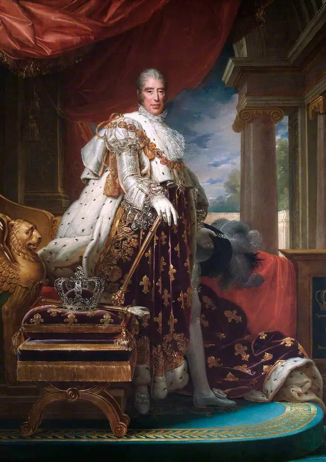 シャルルX（1757年–1836年）、フランス王 - フランソワ・ジェラール

Source:
Charles X (1757–1836), roi de France - François Gérard