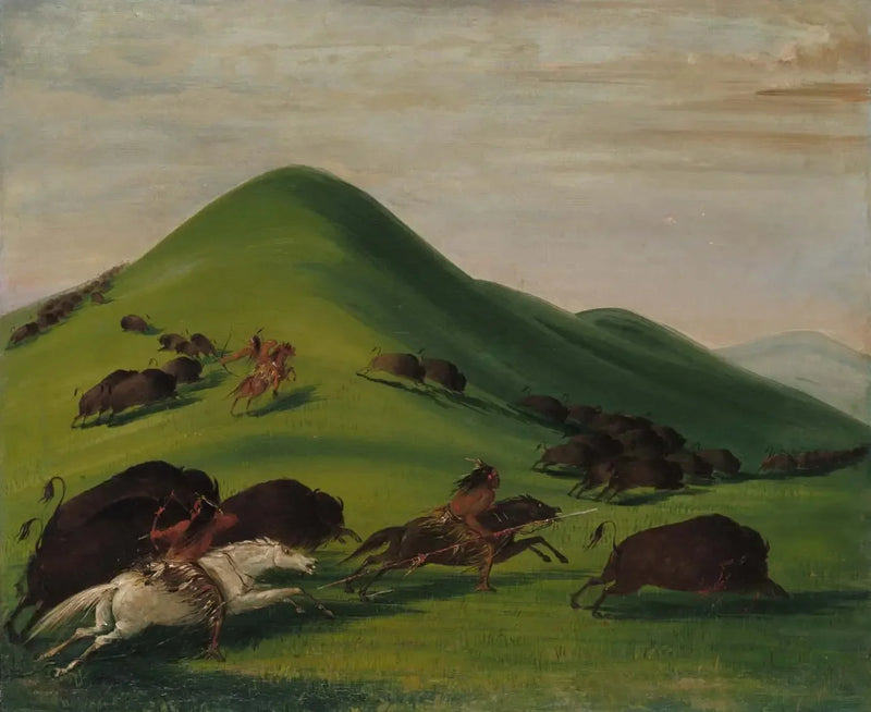 プライアリー・ブラフスのバイソン狩り - ジョージ・キャトリン

Source:
Chasse au bison sur Prairie Bluffs - George Catlin