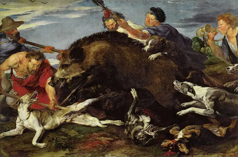 イノシシ狩り - アントワーヌ・ヴァン・ダイク

Source:
Chasse au sanglier - Antoine van Dyck
