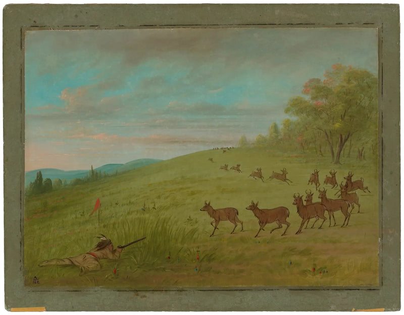 アンテロープ狩り - アシネボワイン - ジョージ・キャトリン

Source:
Chasse aux antilopes - Assinneboine - George Catlin