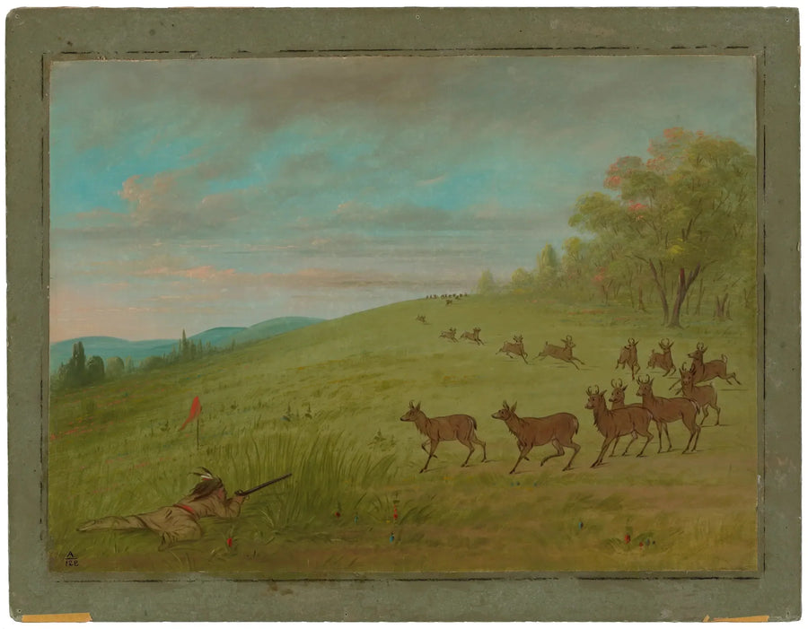 アンテロープ狩り - アシネボワイン - ジョージ・キャトリン

Source:
Chasse aux antilopes - Assinneboine - George Catlin