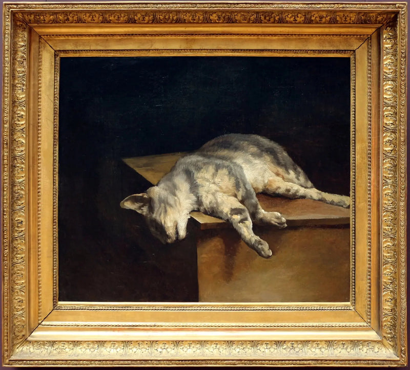 死んだ猫 - テオドール・ジェリコー