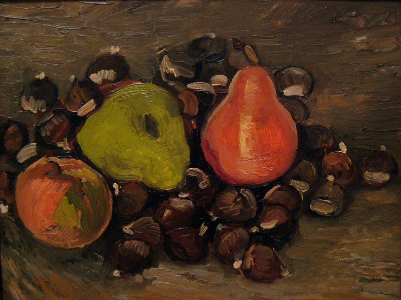 果物と栗の静物 - Vincent van Gogh