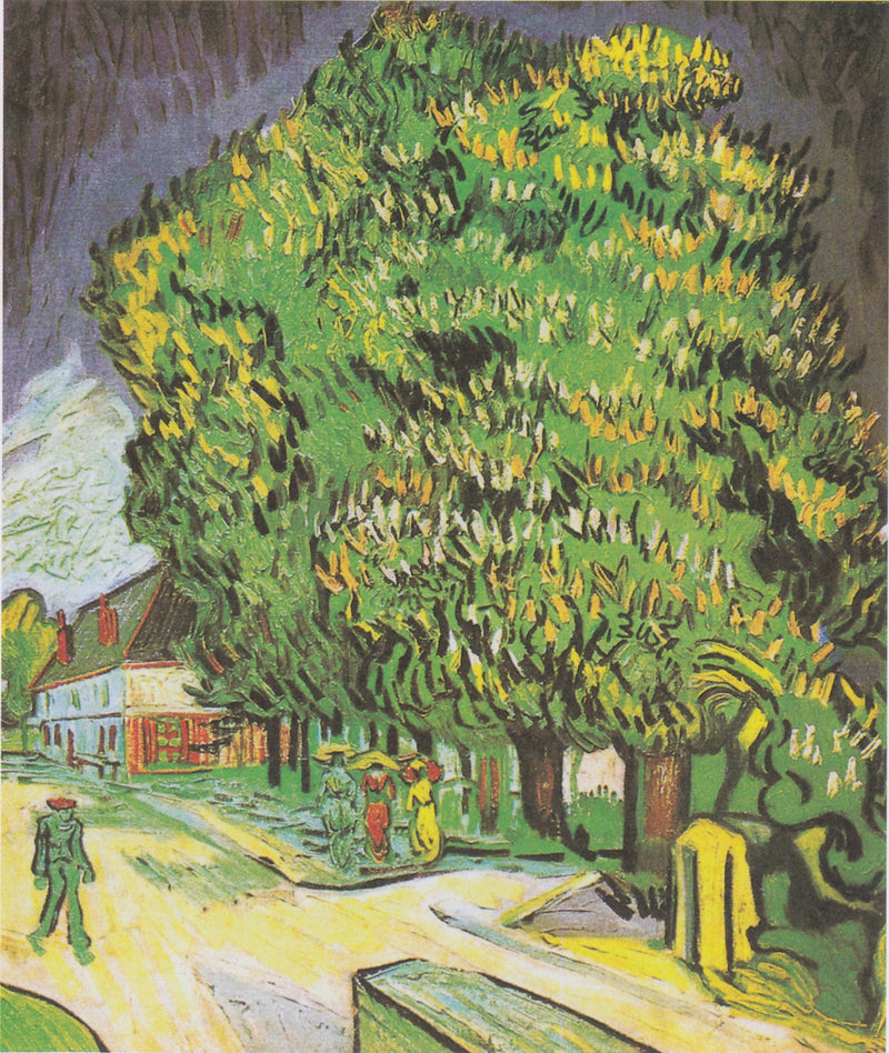 花咲く栗の木 - Vincent van Gogh
