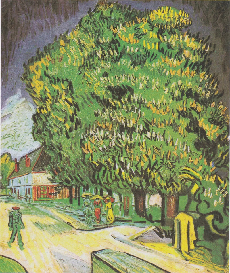 花咲く栗の木 - Vincent van Gogh