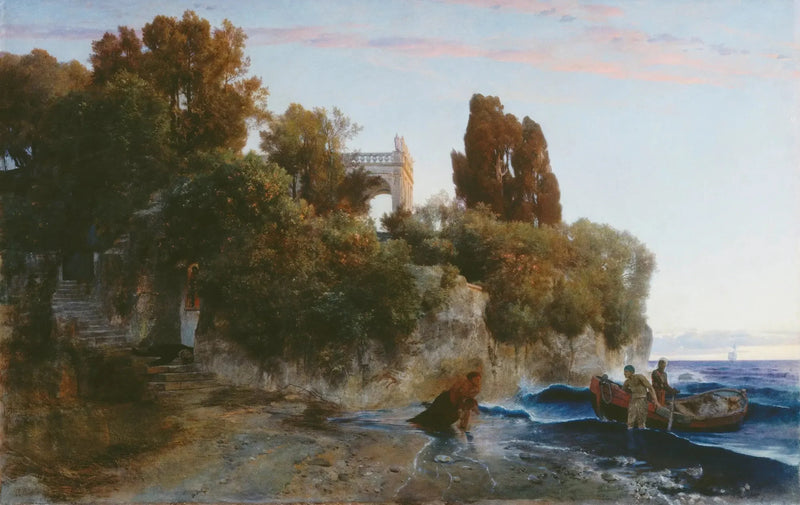 海辺の城と城の庭での殺人 - アルノルト・ベックリン

Source:
Château au bord de la mer et meurtre dans le jardin du château - Arnold Böcklin
