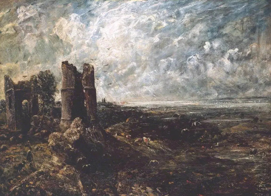 ハドリー城（スケッチ） - ジョン・コンスタブル

Source:
Château de Hadleigh (croquis) - John Constable