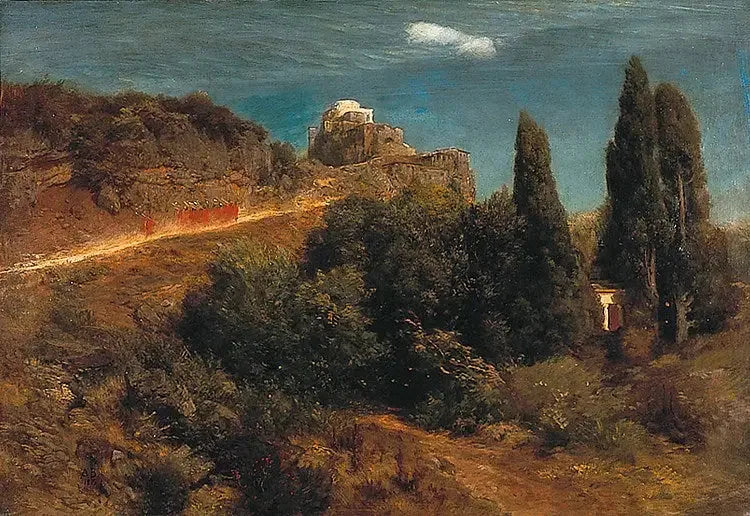 騎士の行列を伴う山の城 - アーノルド・ベックリン

Source:
Château de montagne avec un cortège de chevaliers - Arnold Böcklin