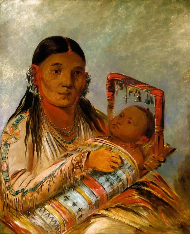 シーアカーチー、ノットウェイの妻 - ジョージ・キャトリン

Source:
Chée-ah-ká-tchée, épouse de Nót-to-way - George Catlin