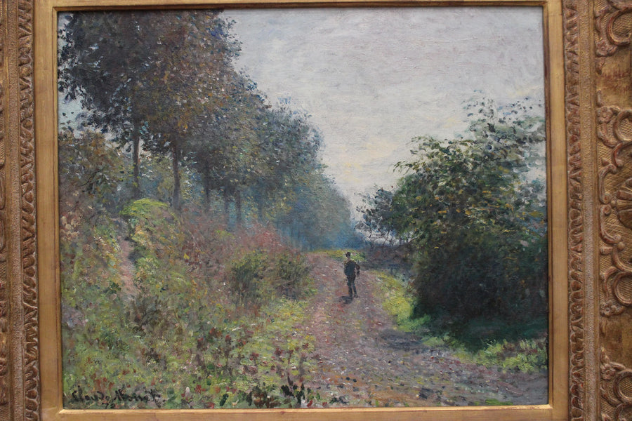 Le chemin abrité - Claude Monet