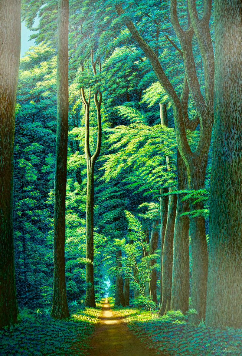 緑の森の小道  | 130×190センチ