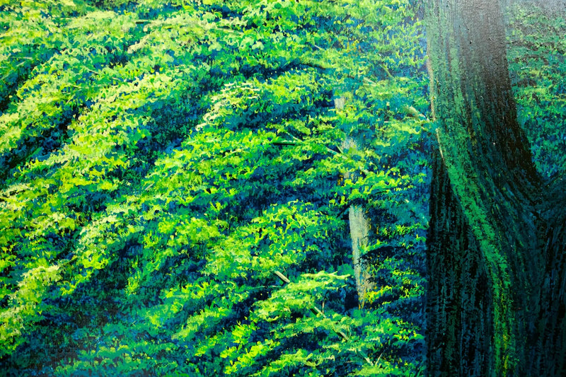 緑の森の小道  | 130×190センチ