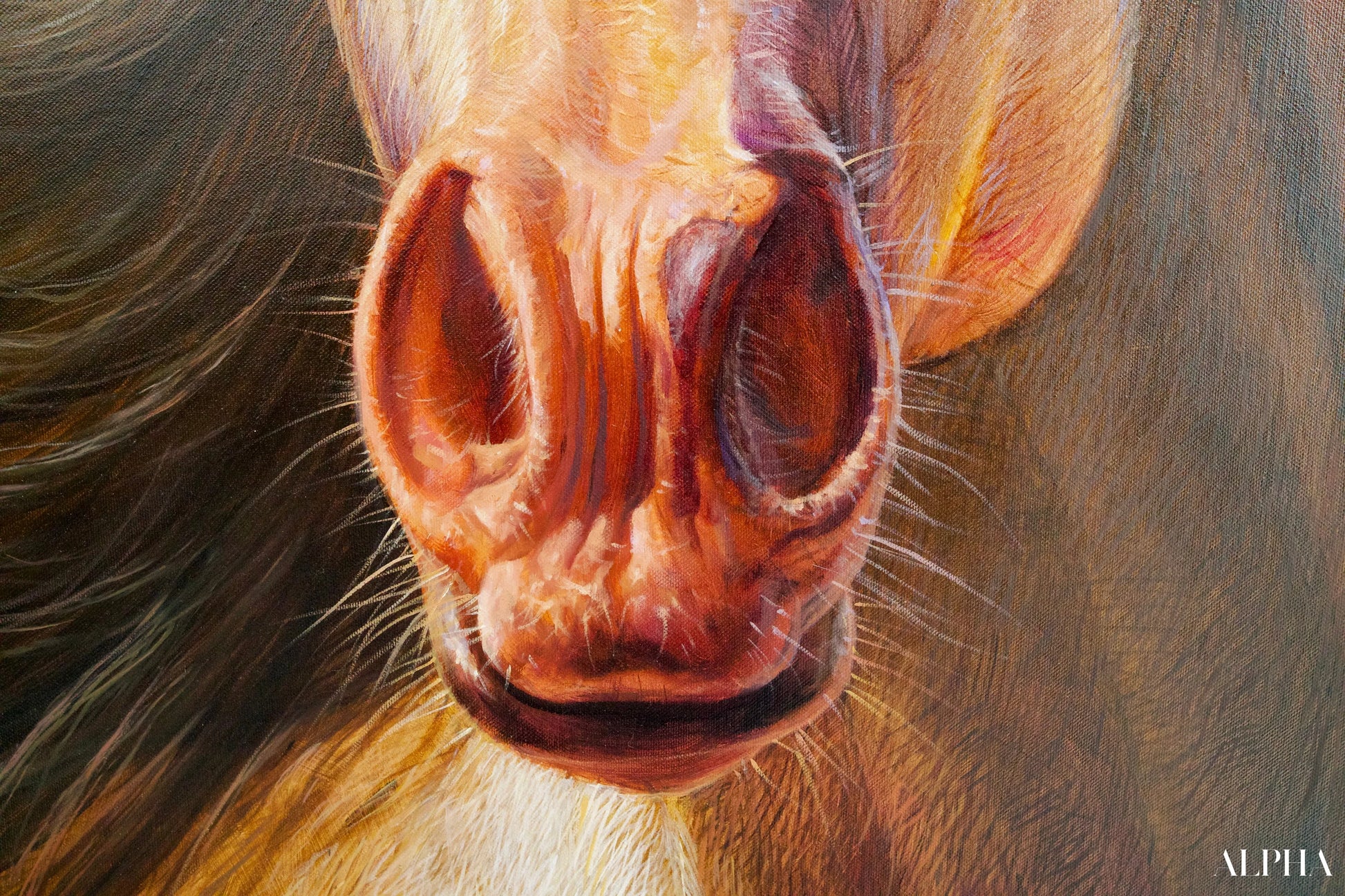 Cheval | 100 x 130 cm Reproductions de tableaux à la peinture à l’huile