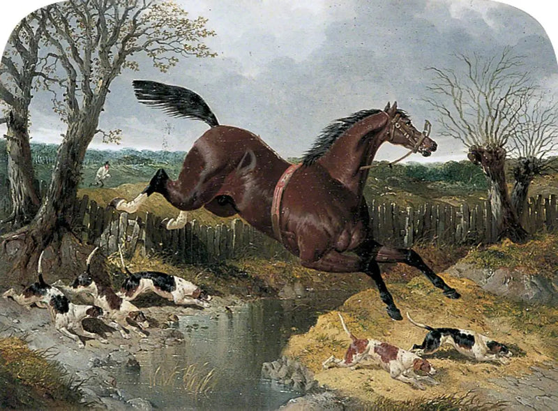 ジョン・フレデリック・ヘリング Sr.による逃亡馬とビーグル犬のアザン馬

Source:
Cheval alezan fugueur avec des beagles - John Frederick Herring, Sr.