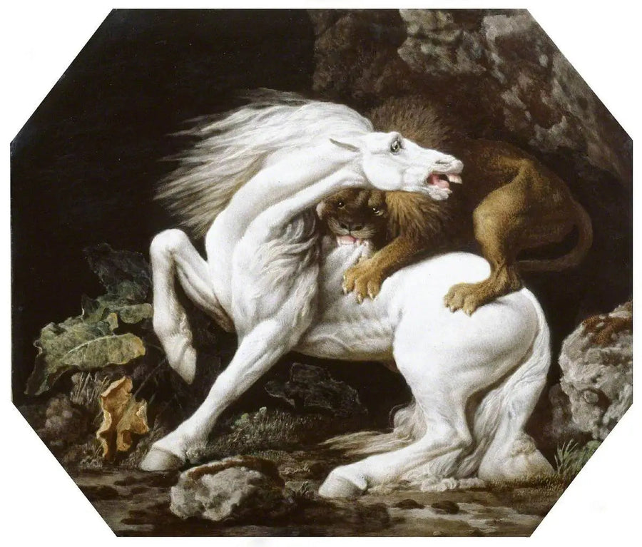 ライオンに襲われた馬 - ジョージ・スタブス

Source:
Cheval attaqué par un lion - George Stubbs