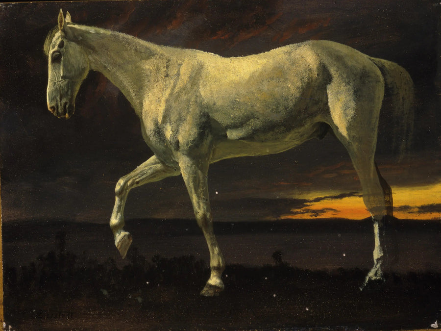 白馬と夕焼け - アルバート・ビアシュタット

Source:
Cheval blanc et coucher de soleil - Albert Bierstadt