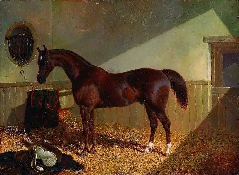 ジョン・フレデリック・ヘリング Sr. の馬小屋の茶色い馬

Source:
Cheval brun dans une écurie - John Frederick Herring, Sr.