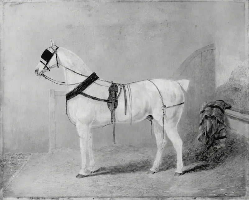 ジョン・フレデリック・ヘリング Sr. の馬車馬と馬小屋の風景

Source:
Cheval de calèche dans une écurie - John Frederick Herring, Sr.