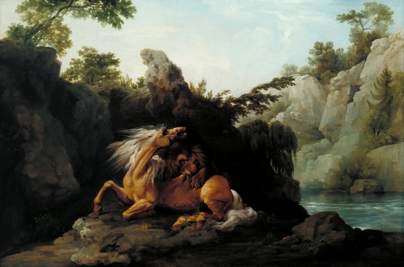 ライオンに食べられた馬 - ジョージ・スタブス

Source:
Cheval dévoré par un lion - George Stubbs