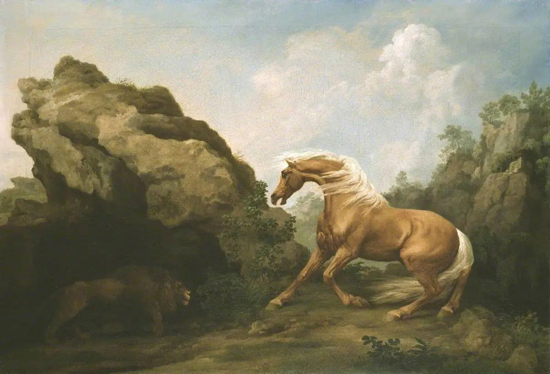 ライオンに怯える馬 - ジョージ・スタブス

Source:
Cheval effrayé par un lion - George Stubbs