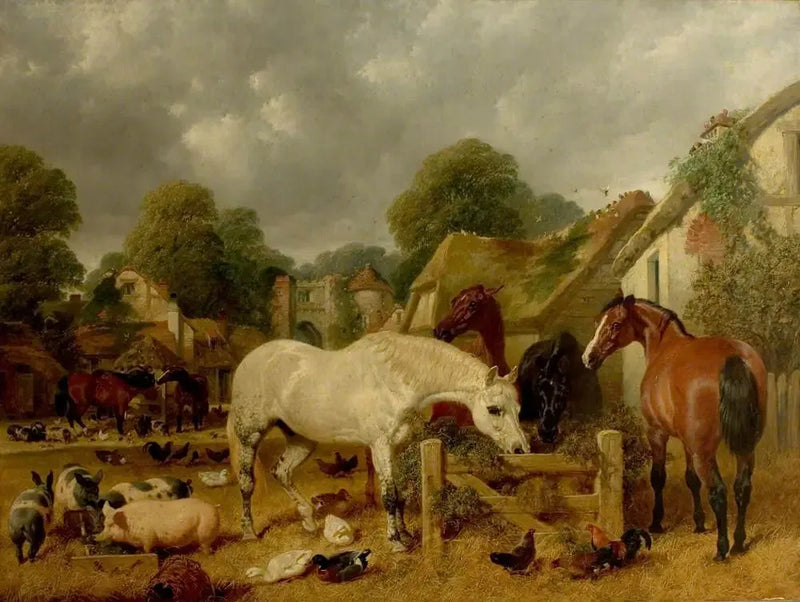 馬が囲いの中にいる - ジョン・フレデリック・ヘリング Sr.  

Source:
Chevaux dans un enclos - John Frederick Herring, Sr.