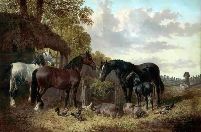 馬、豚、家禽 - ジョン・フレデリック・ヘリング Sr.

Source:
Chevaux, porcs et volailles - John Frederick Herring, Sr.