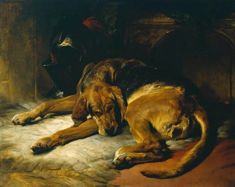眠っている狩猟犬 - エドウィン・ヘンリー・ランディーア

Source:
Chien de chasse endormi - Edwin Henry Landseer