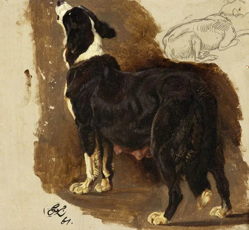 コリー犬 - エドウィン・ヘンリー・ランシー

Source:
Chienne Colley - Edwin Henry Landseer