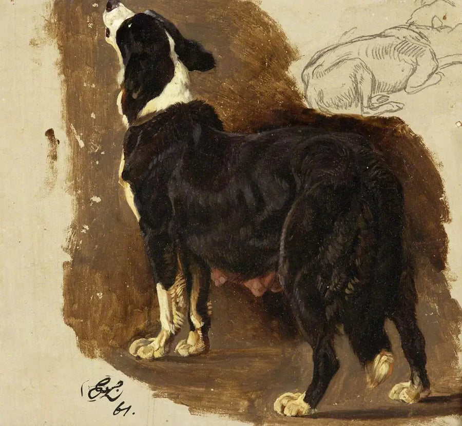 コリー犬 - エドウィン・ヘンリー・ランシー

Source:
Chienne Colley - Edwin Henry Landseer