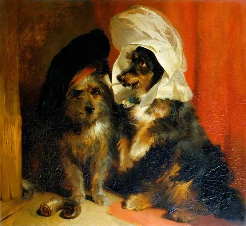 コミカルな犬たち - エドウィン・ヘンリー・ランシー

Source:
Chiens comiques - Edwin Henry Landseer