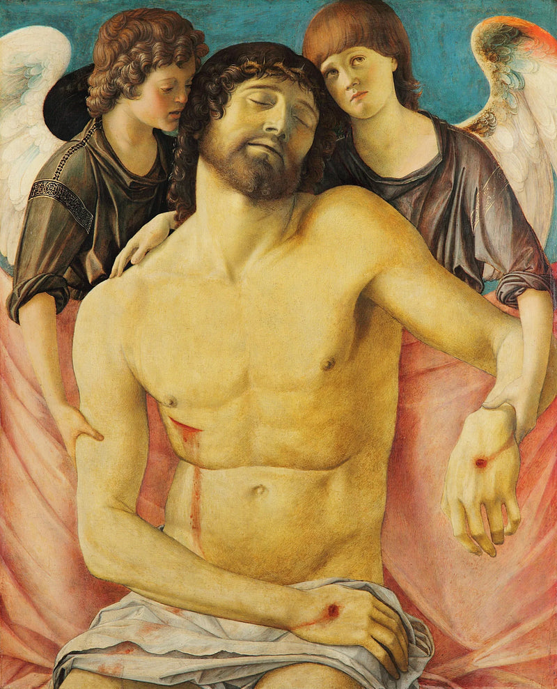 キリストの死体を支える二人の天使 - ジョバンニ・ベルニーニ