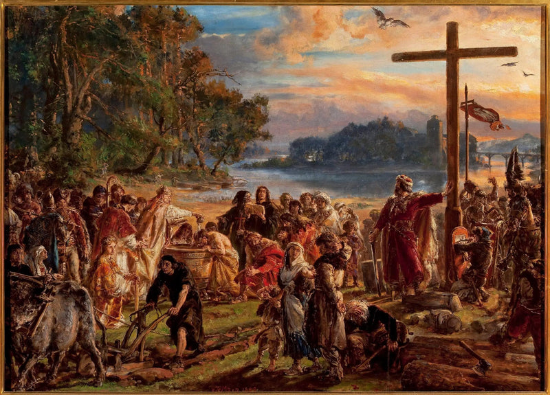ポーランドのキリスト教化 966年 AD - ヤン・マテイコ

Source:
Christianisation de la Pologne 966 après JC. - Jan Matejko