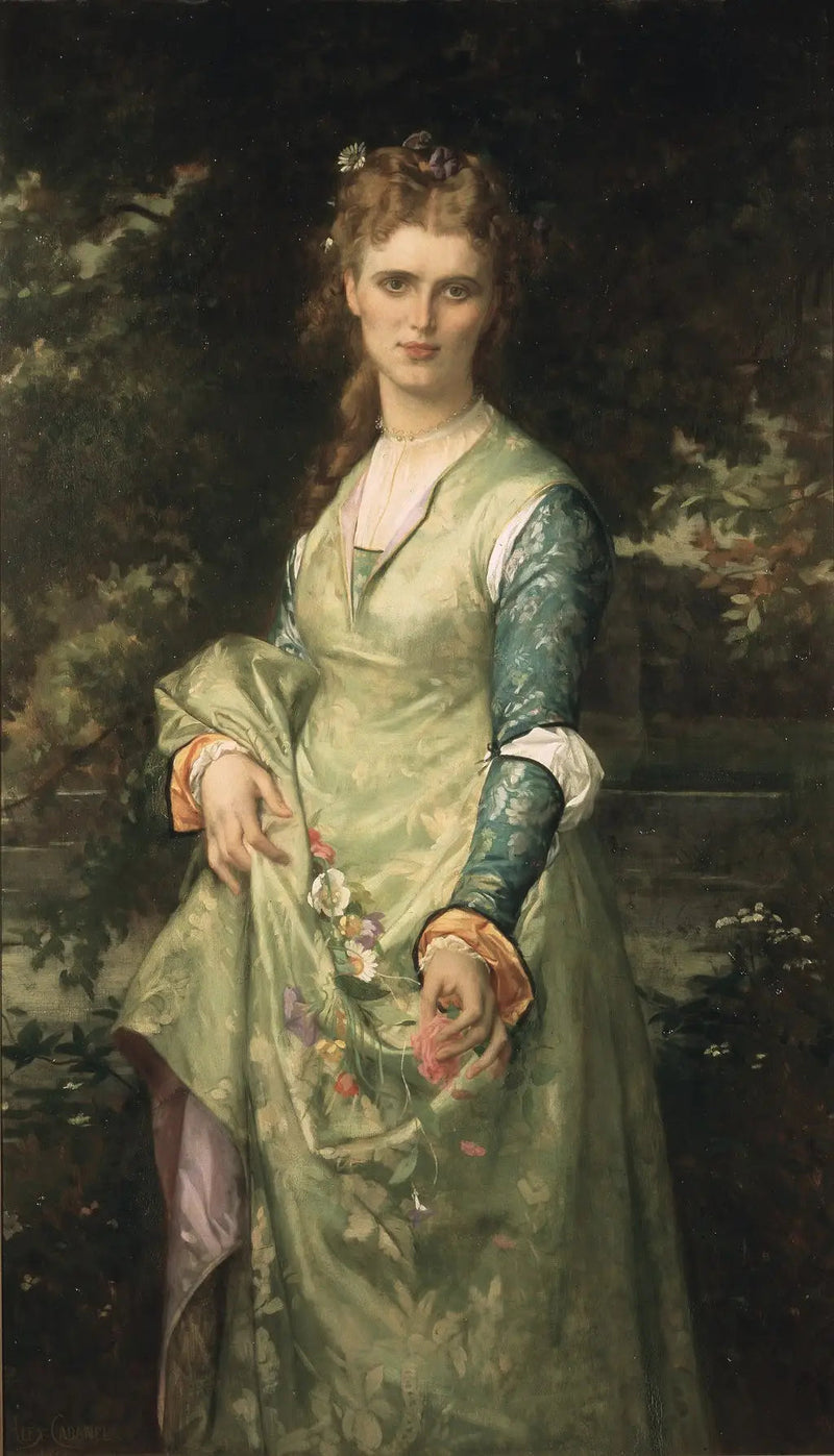 クリスティーナ・ニルソン、1843-1921、オペラ歌手、オフェーリアのように - アレクサンドル・カバネル

Source:
Christina Nilsson, 1843-1921, chanteuse d'opéra, comme Ofelia - Alexandre Cabanel