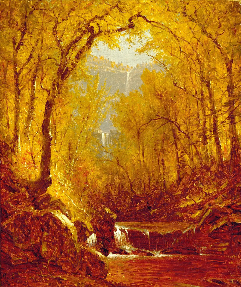 カータースキルの滝 - サ Sanford Robinson Gifford