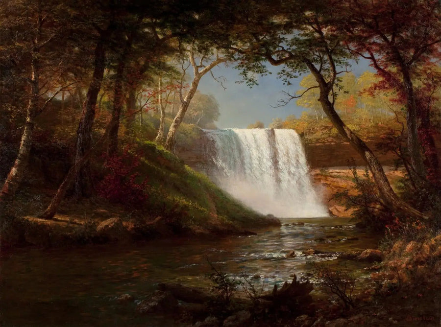 ミネハハ滝 - アルバート・ビアシュタット

Source:
Chutes de Minnehaha - Albert Bierstadt