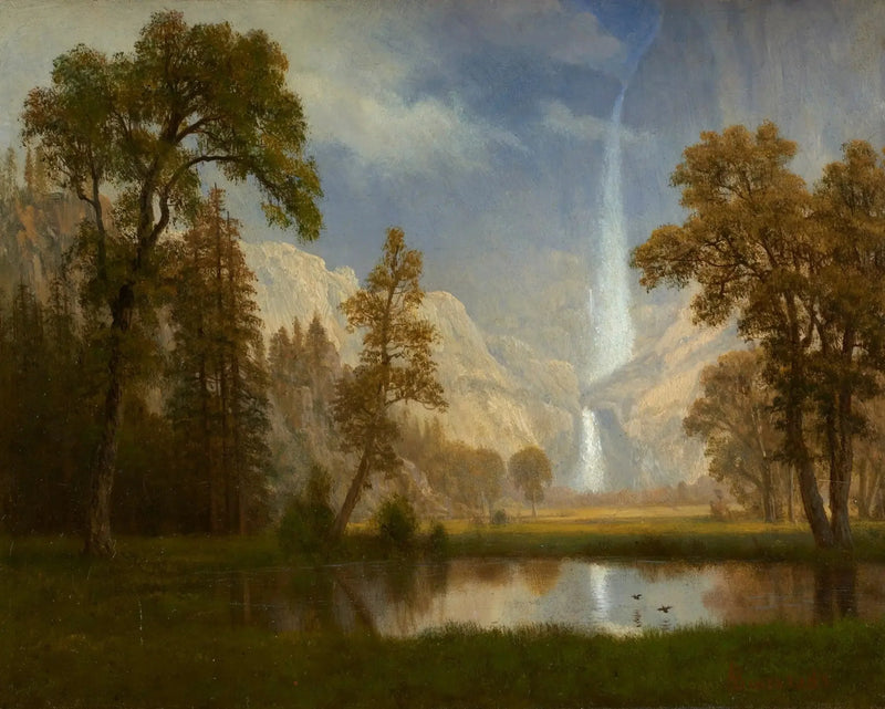 ヨセミテの滝 - アルバート・ビアシュタット

Source:
Chutes de Yosemite - Albert Bierstadt