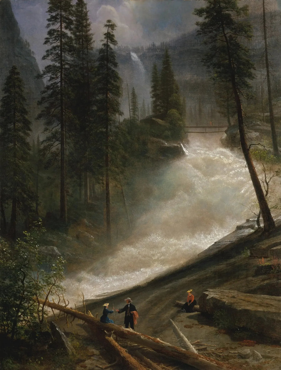 ネバダ州の滝、ヨセミテ - アルバート・ビアシュタット

Source:
Chutes du Nevada, Yosemite - Albert Bierstadt