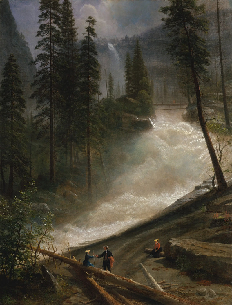 ネバダ州の滝、ヨセミテ - アルバート・ビアシュタット

Source:
Chutes du Nevada, Yosemite - Albert Bierstadt