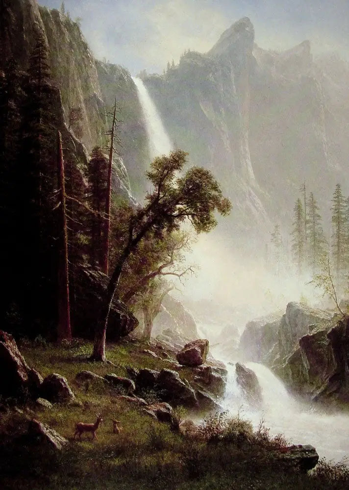 ウェディングヴェールの落下、ヨセミテ - アルバート・ビアシュタット

Source:
Chutes du Voile de la Mariée, Yosemite - Albert Bierstadt