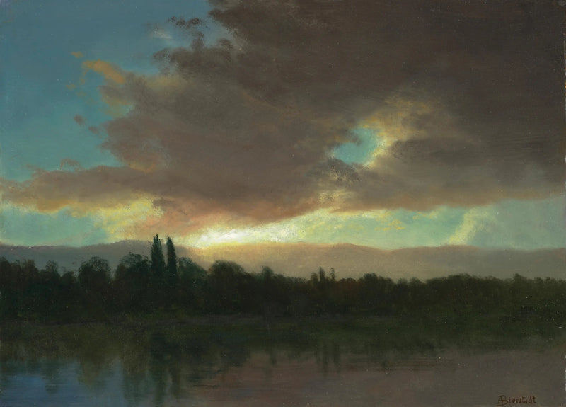 夕暮れの空 - アルバート・ビアシュタット

Source:
Ciel du soir - Albert Bierstadt