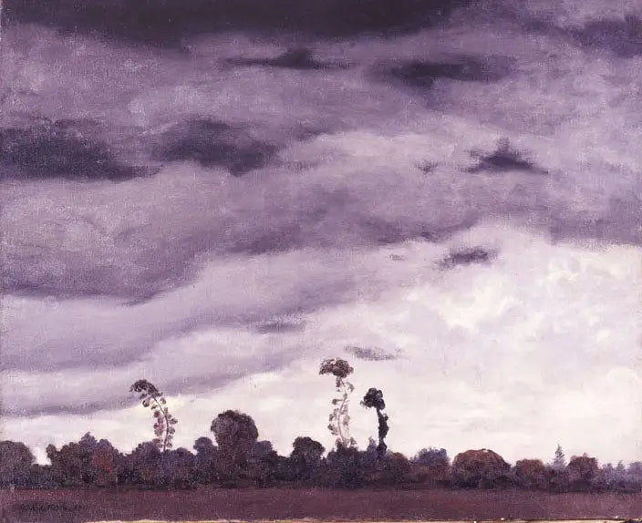 灰色の空、黒い空 - フェリックス・ヴァロットン

Source:
Ciel gris, ciel noir - Félix Vallotton