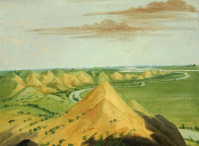 クレイ・ブラフズ、マンダンズから20マイル上の場所 - ジョージ・キャトリン

Source:
Clay Bluffs, à vingt milles au-dessus des Mandans - George Catlin