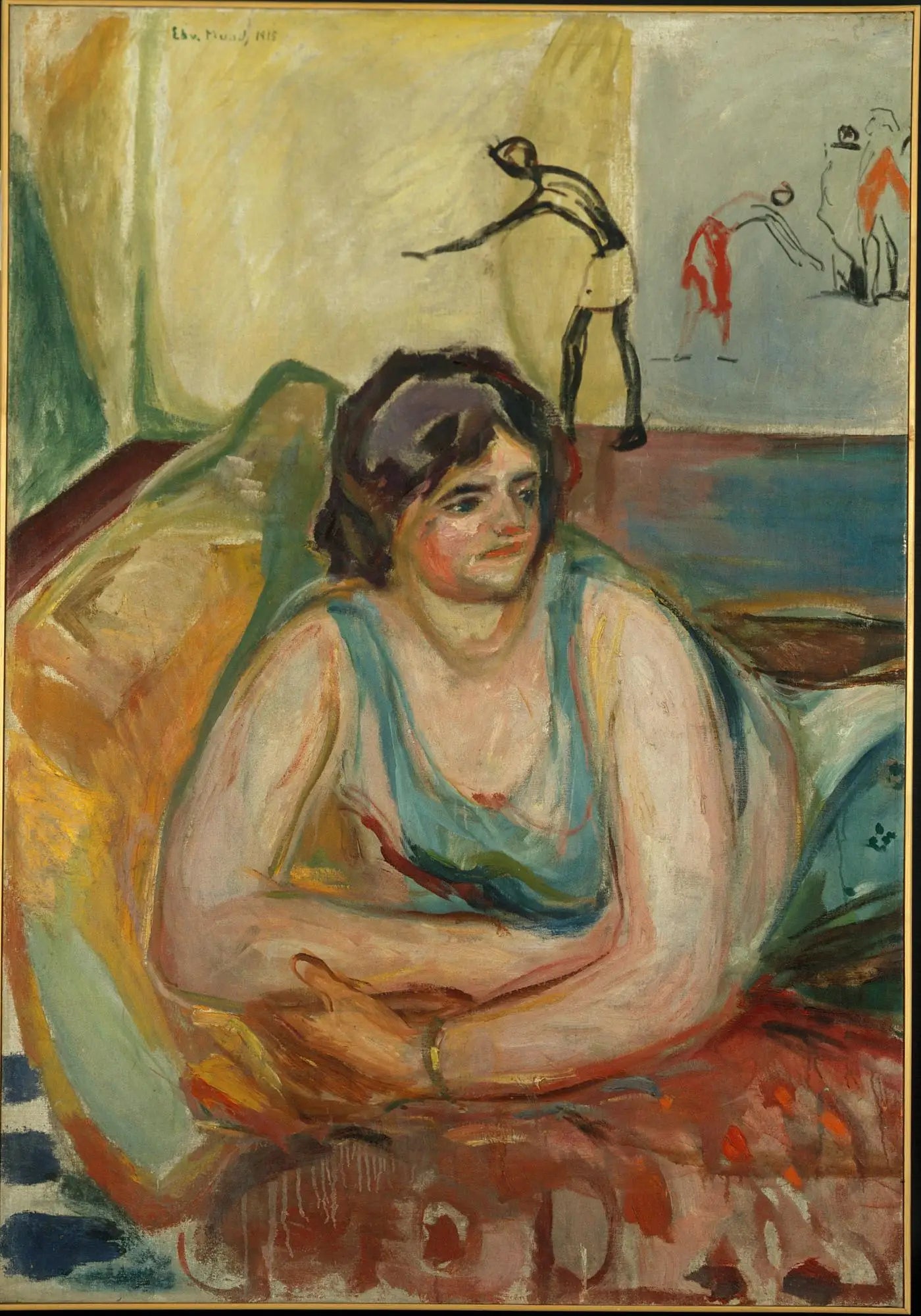 Reproduction du tableau « Cléopâtre - Edvard Munch » par Alpha Reproduction en peinture à l’huile