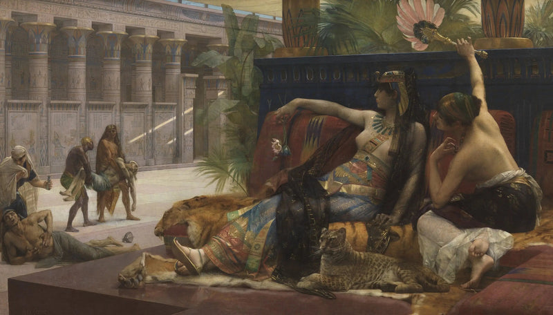 クレオパトラは死刑囚に毒を課す - アレクサンドル・カバネル

Source:
Cléopâtre impose des poisons sur des condamnés à mort - Alexandre Cabanel